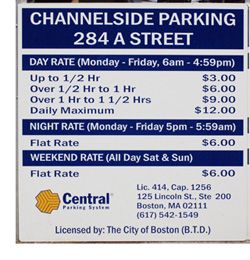 Fort Point Pier parking